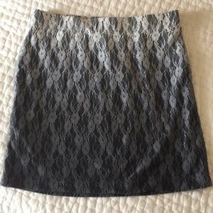 GB gray ombré mini skirt size S